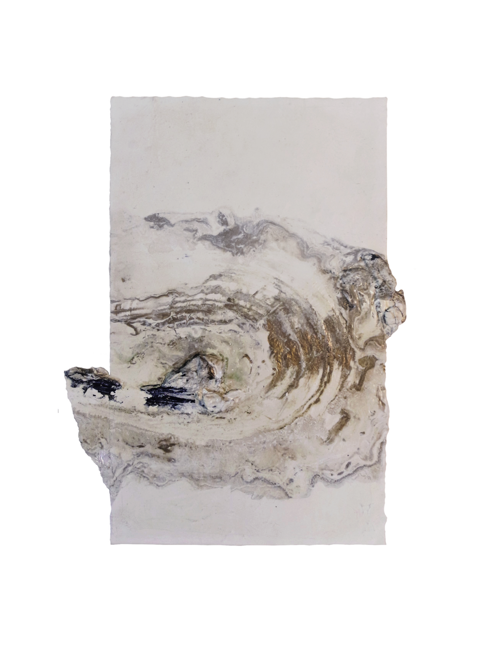 Acrylics and oil on paper 24x18